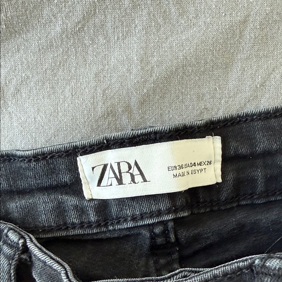Zara Classic Black Women's Jeans | USA 04 , super stretchy jeans - Picture 5 of 11